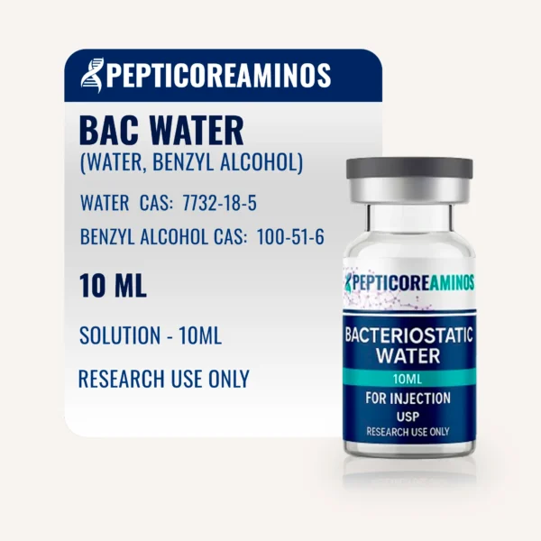 Pepticore Aminos Bacteriostatic Water product vial