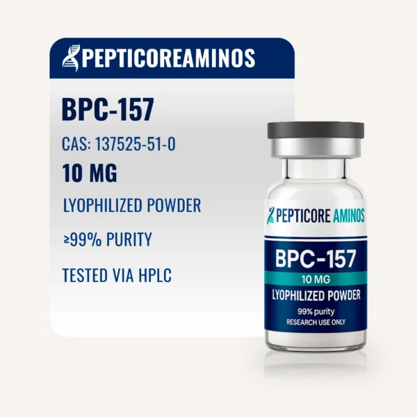 Pepticore Aminos BPC-157 product vial