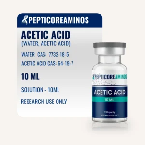 acido acetico solvente peptide italia