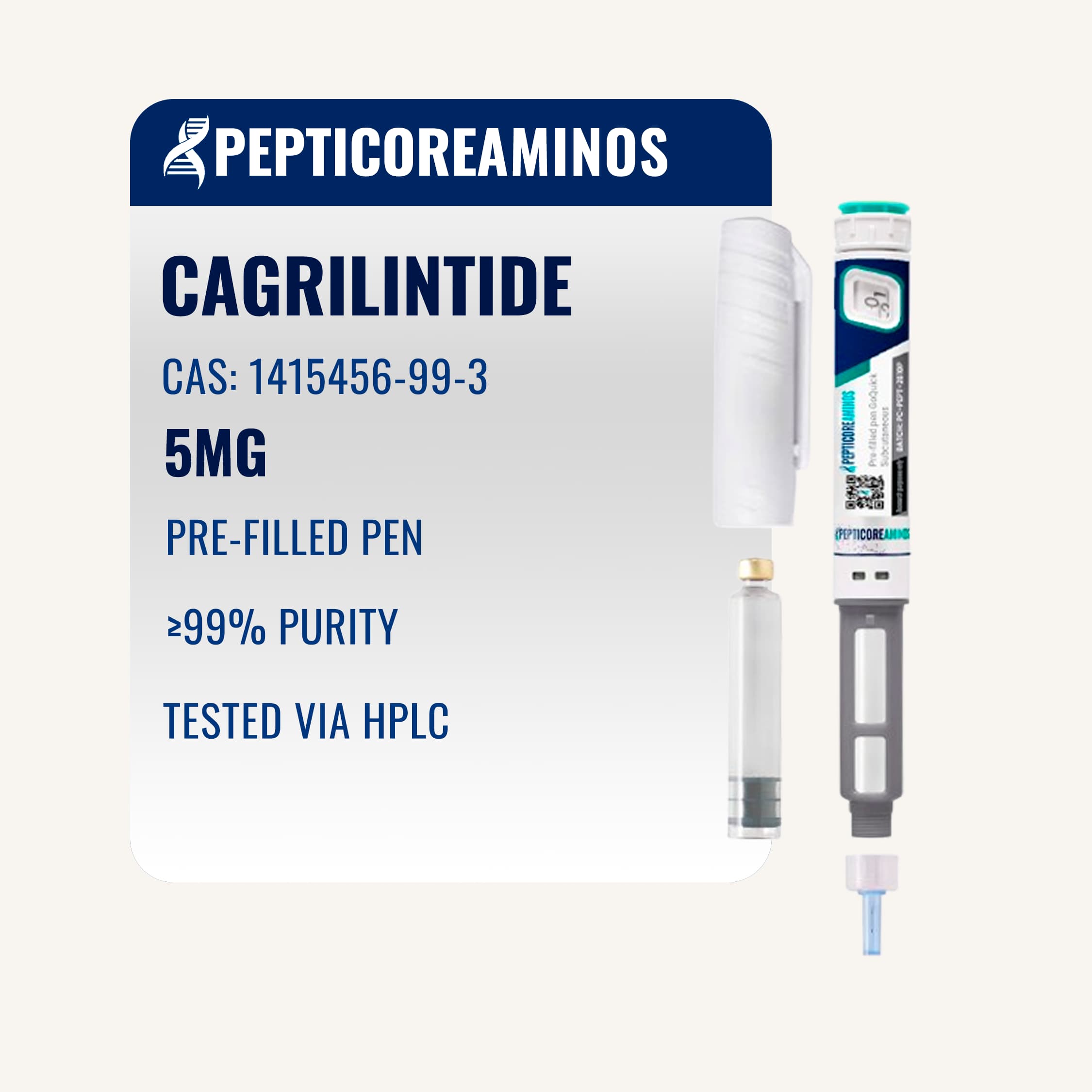 Cagrilintide 5mg Pre-Filled Pen