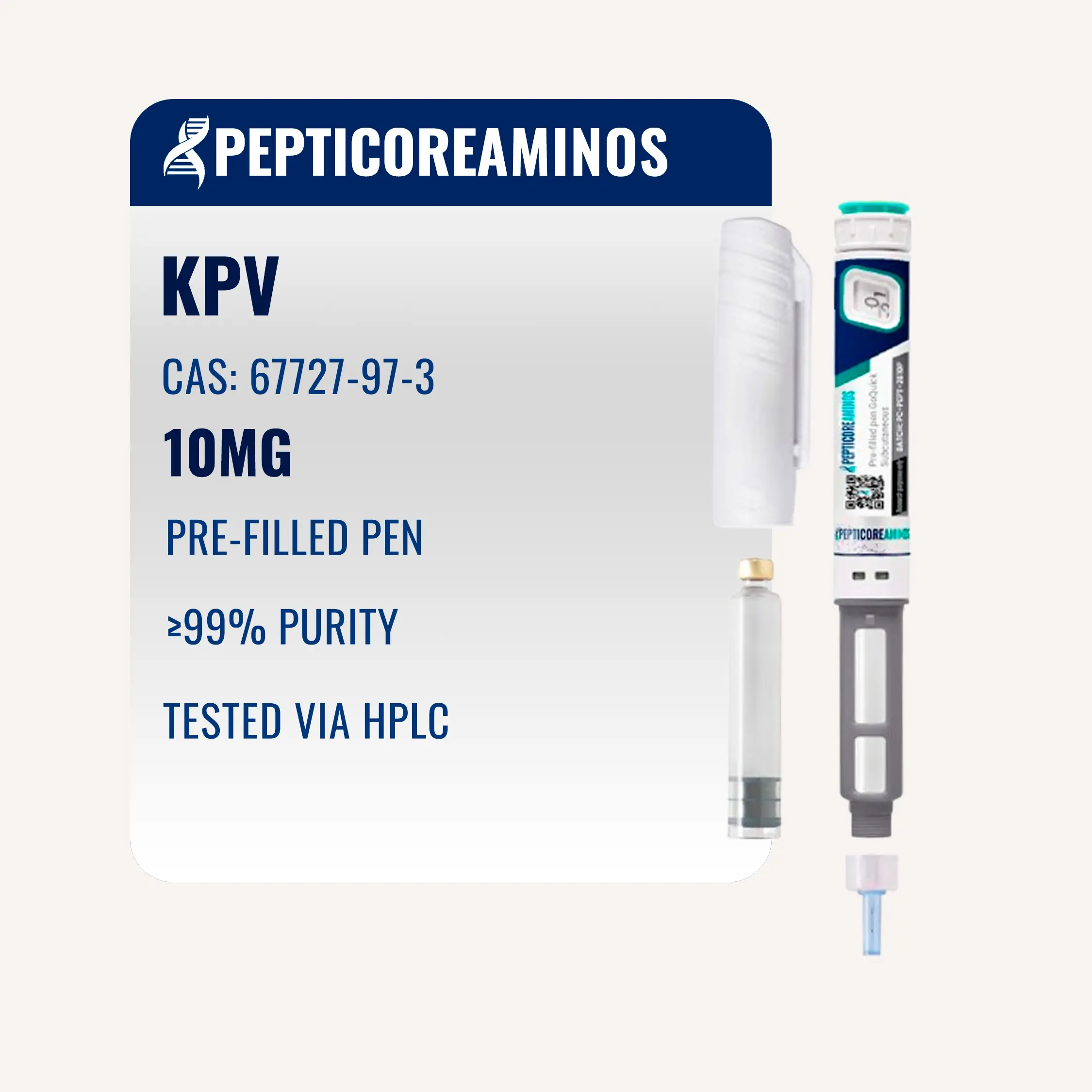 KPV 10mg Pre-Filled pen