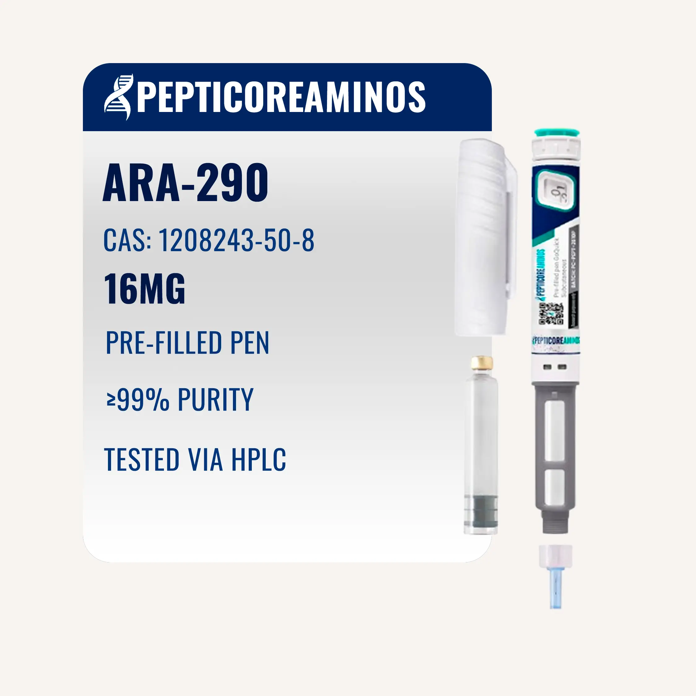 ARA-290 (Cibinetide) 16mg Pre-Filled Pen